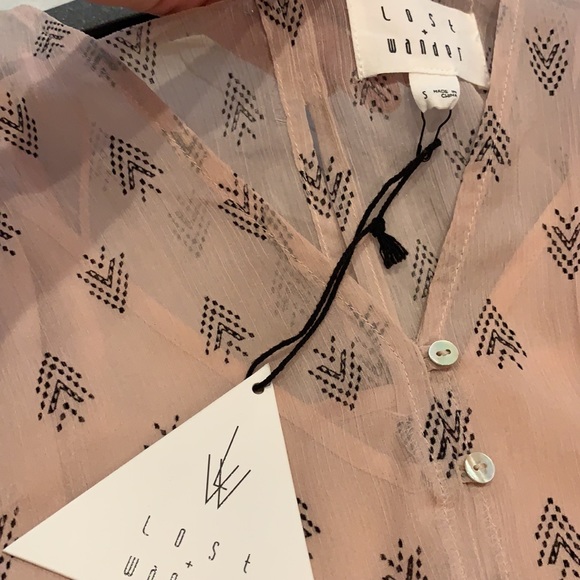 LOST & WANDER BROOKE COVER UP MAXI IN BLUSH - Picture 12 of 12